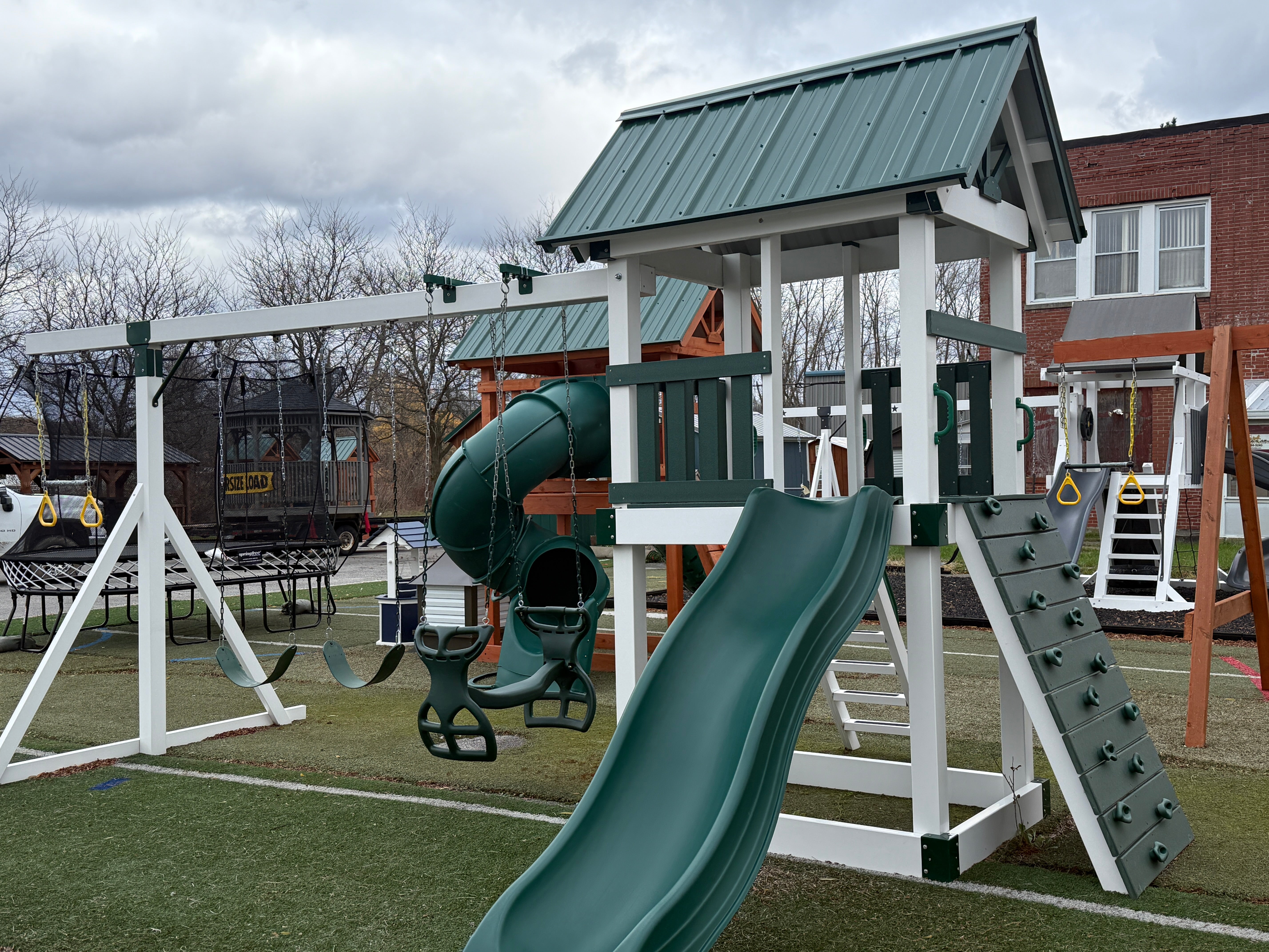 Vinyl Playsets (Queen City Playgrounds) – The Amish Peddler