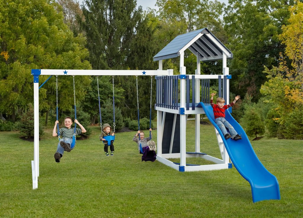 Vinyl Playsets   (Star Quality Swingsets)