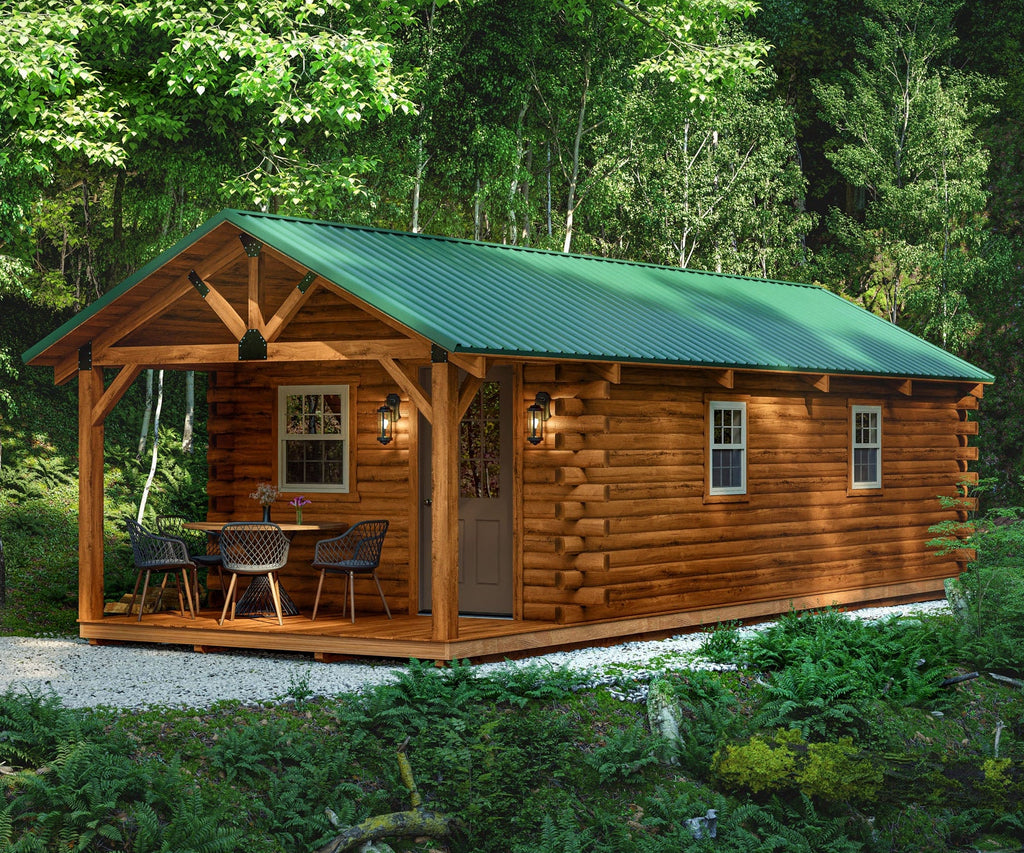 12 x 30 includes 6' porch