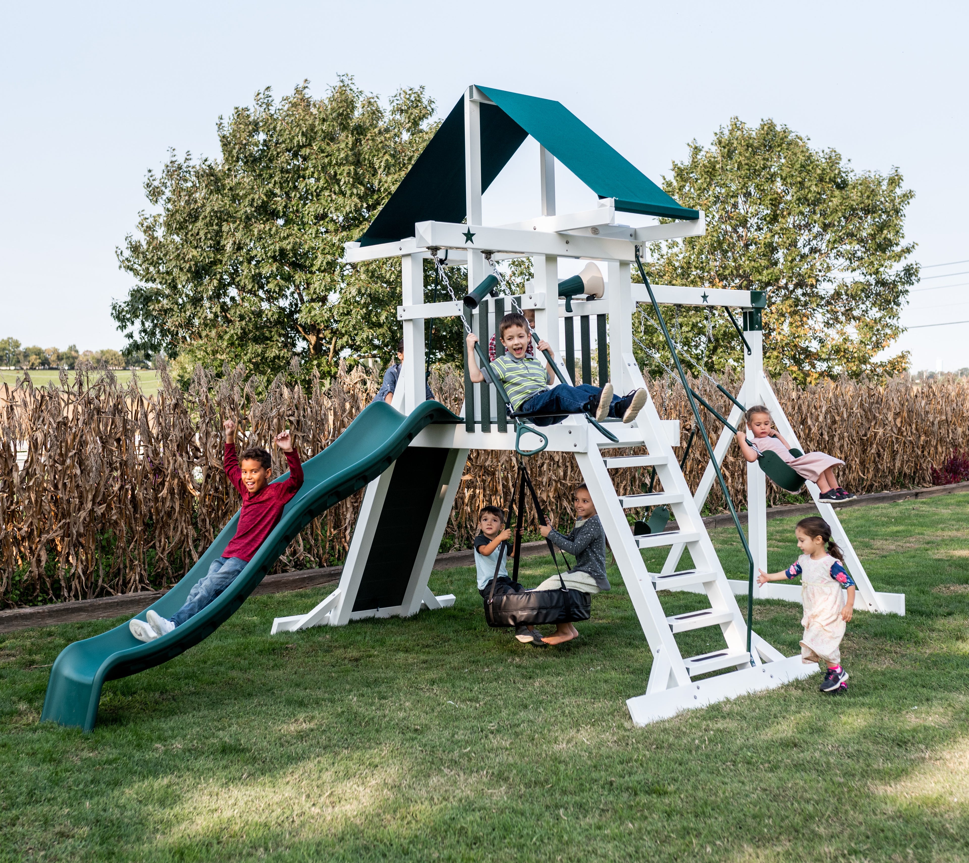 Vinyl Playsets   (Star Quality Swingsets)