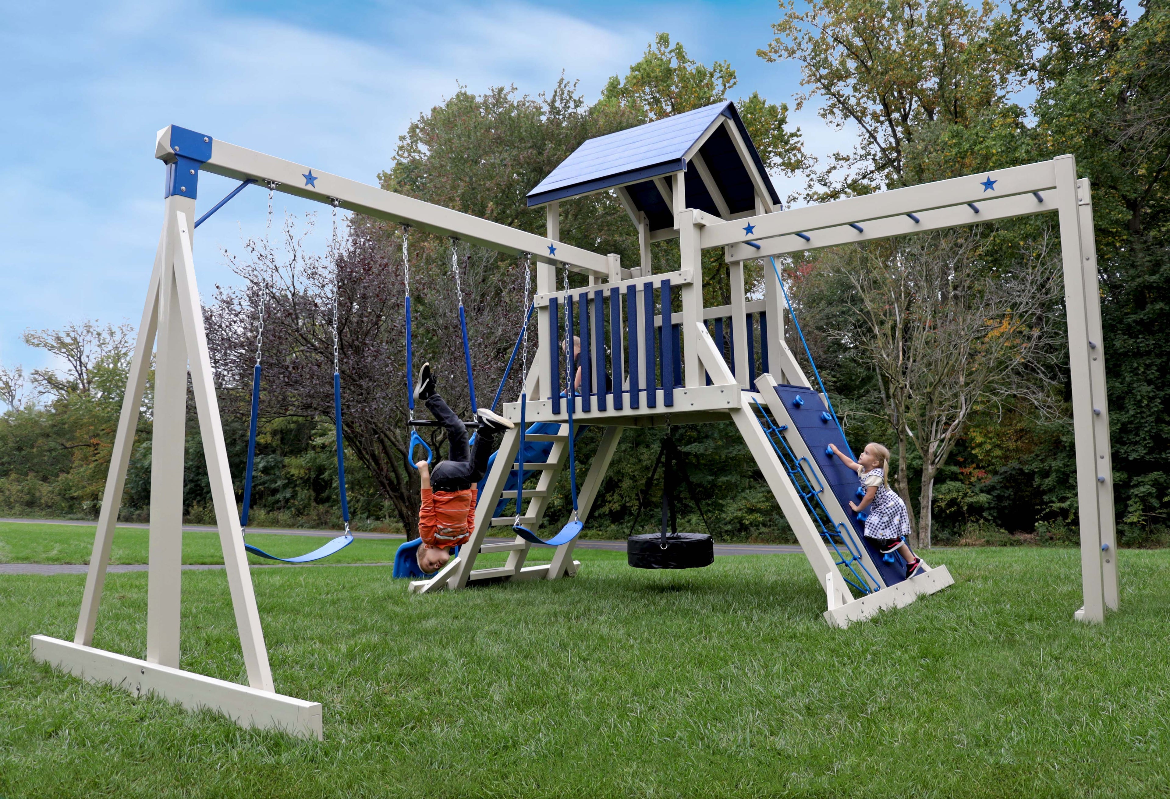 Vinyl Playsets   (Star Quality Swingsets)